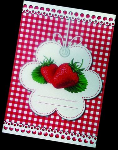 Προσκλητήρια Βάπτισης Δίπτυχα Βιβλία -φράουλες - <p>Μοναδικό δίπτυχο προσκλητήριο βάπτισης βιβλιαράκι με θέμα την φράουλα!</p>...