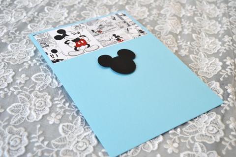 Προσκλητήρια βάπτισης πρωτότυπα -Β1738 - <p>Εντυπωσιακό προσκλητήριο βάπτισης με θέμα τον mickey mouse. Πρωτότυπη κάρτα comic    γαλάζιος φάκελος με τον mickey!</p>...