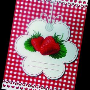 Προσκλητήρια Βάπτισης Δίπτυχα Βιβλία -φράουλες - <p>Μοναδικό δίπτυχο προσκλητήριο βάπτισης βιβλιαράκι με θέμα την φράουλα!</p>...